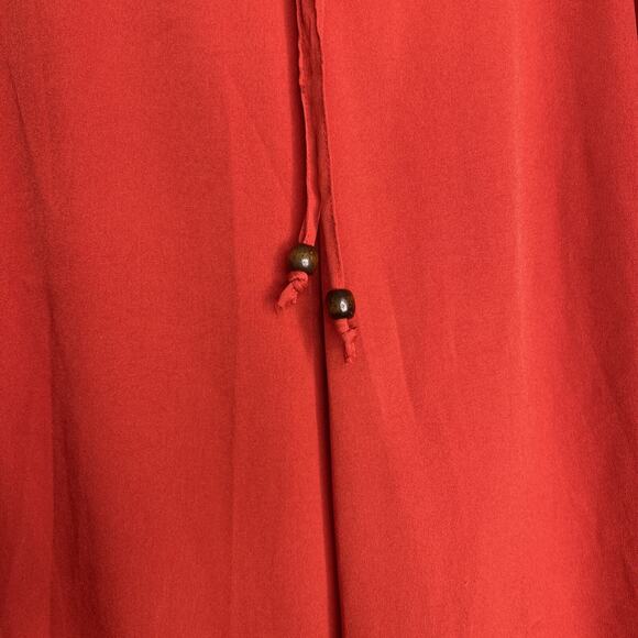 The Magic Of Stevie And Lindsay Plus 2X Burgandy Red Elastic Waist Pants NWT New - Picture 3 of 7